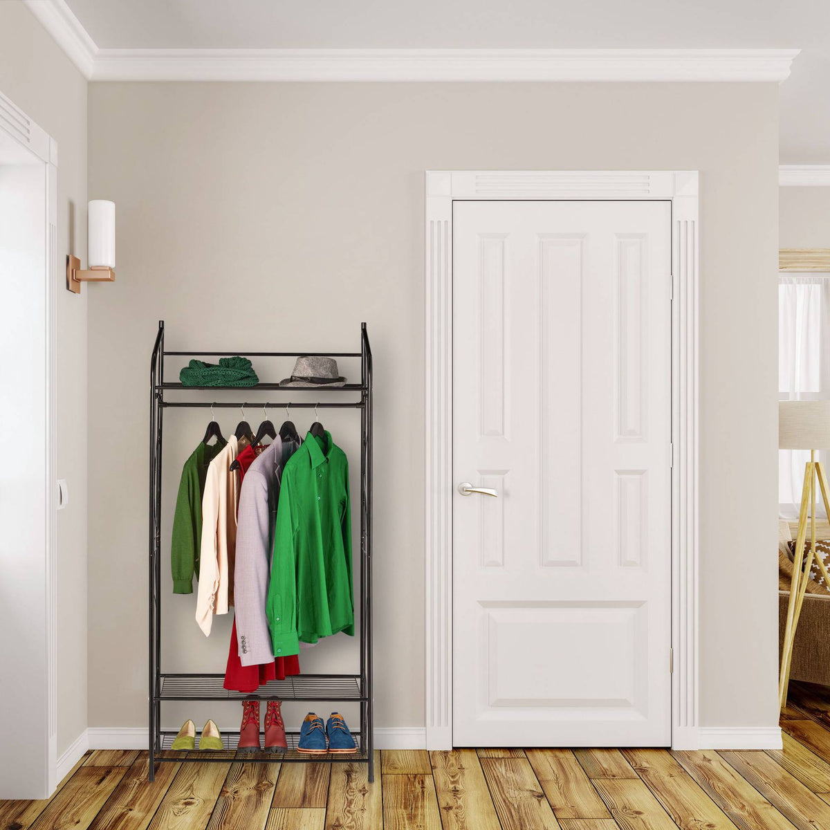 Metal clothes hanger