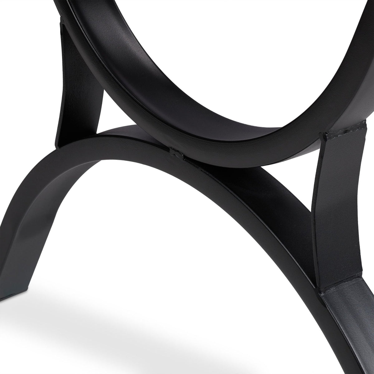 Metal garden chair in antique style