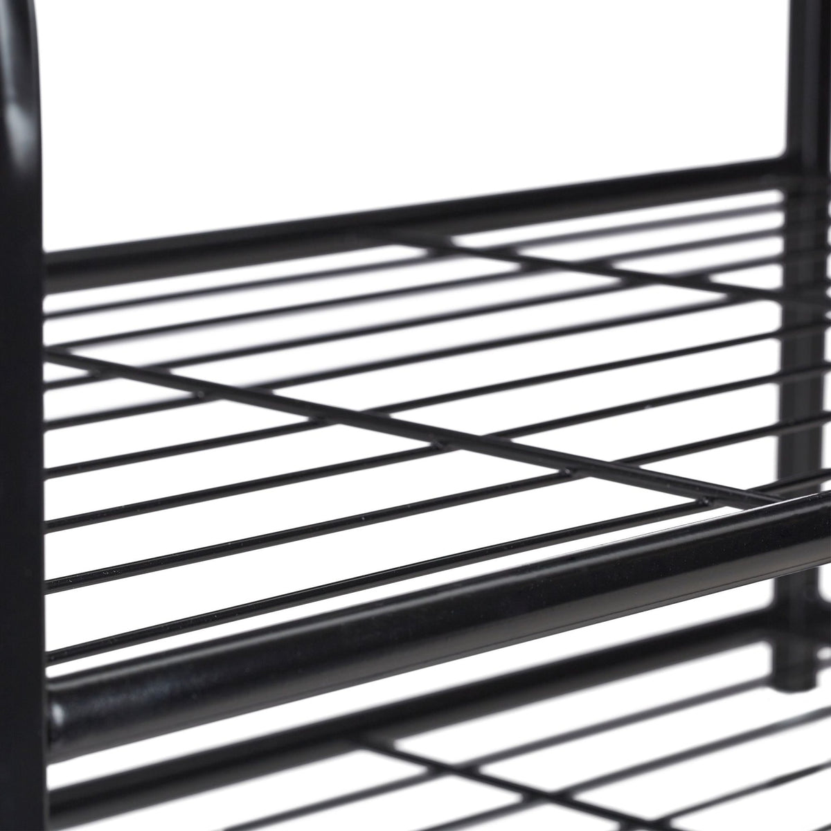 Metal magazine stand