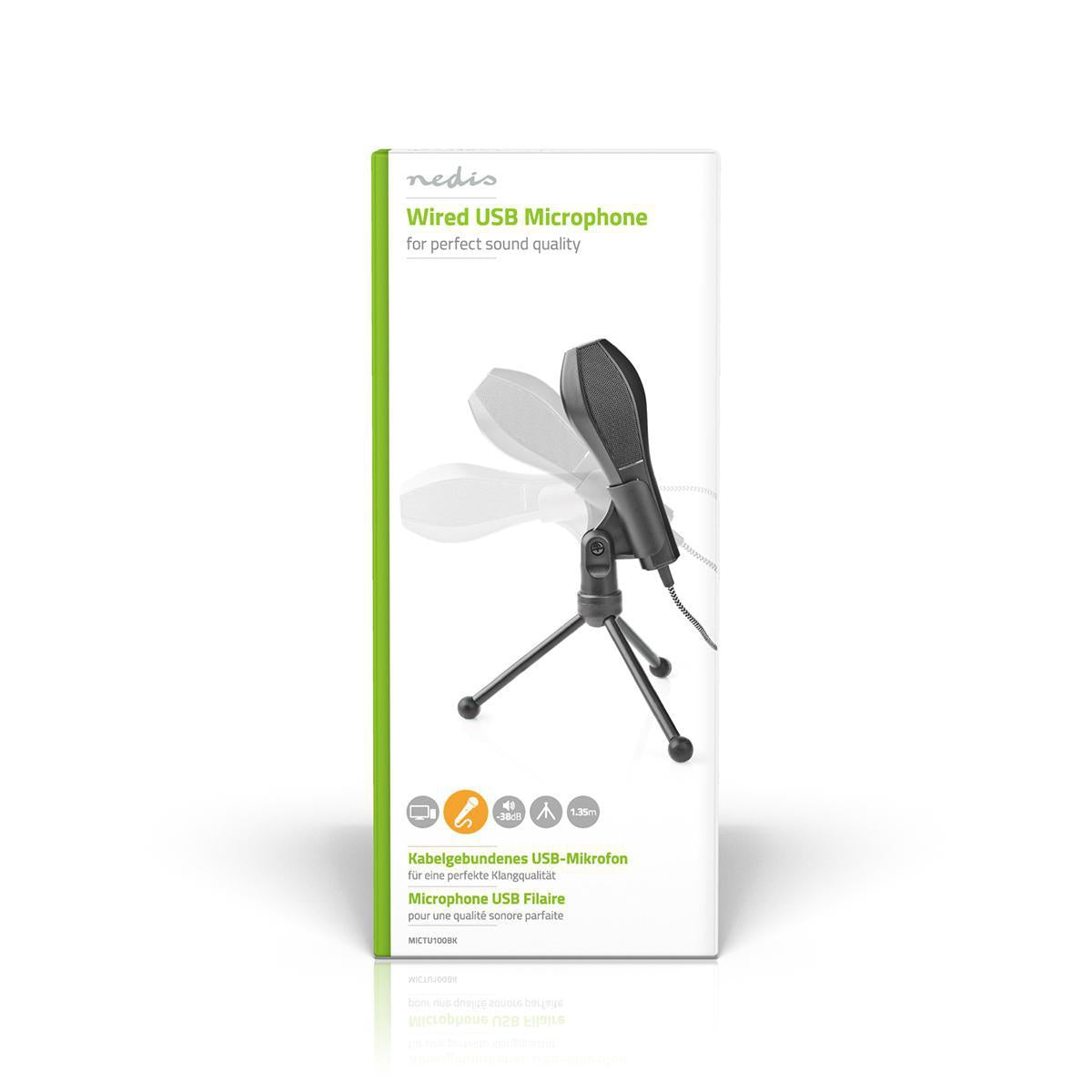 Microphone | Used for: Computer / Desktop | Wire bound | 1 x USB