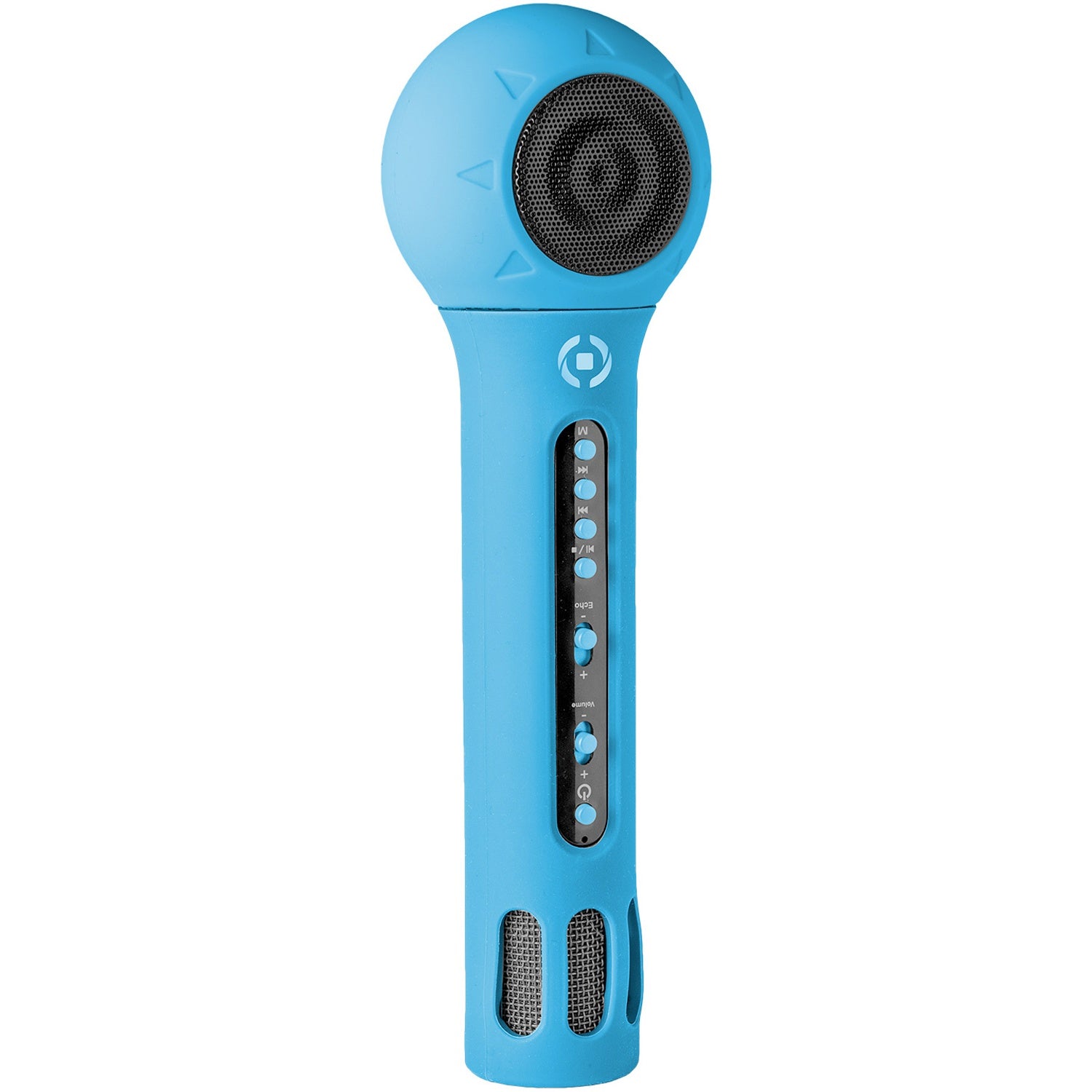 Microphone with Bluetooth speaker Blue