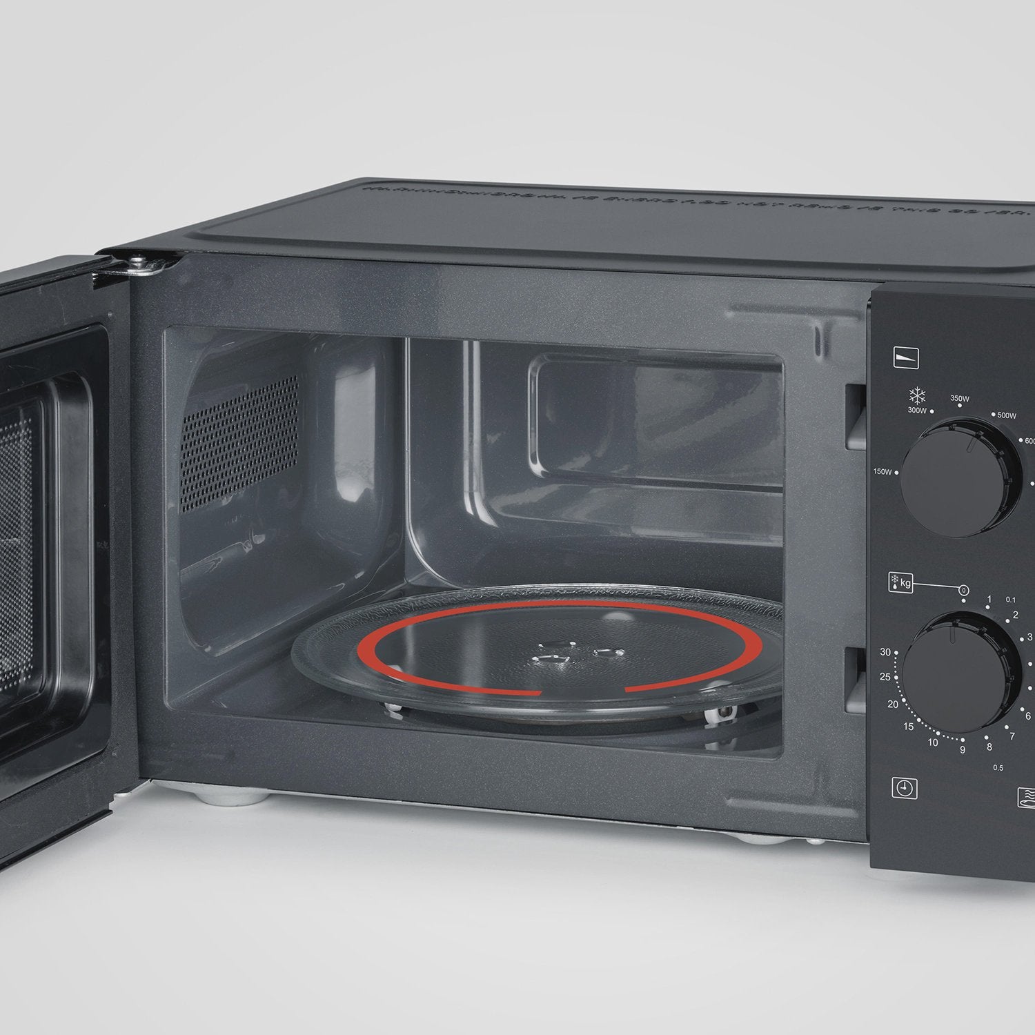 Microwave Oven, 19L Capacity, 800W, 6 Power Levels