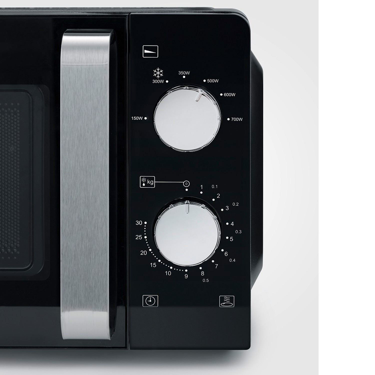 Microwave oven Black 700W 17 liters MW 7886