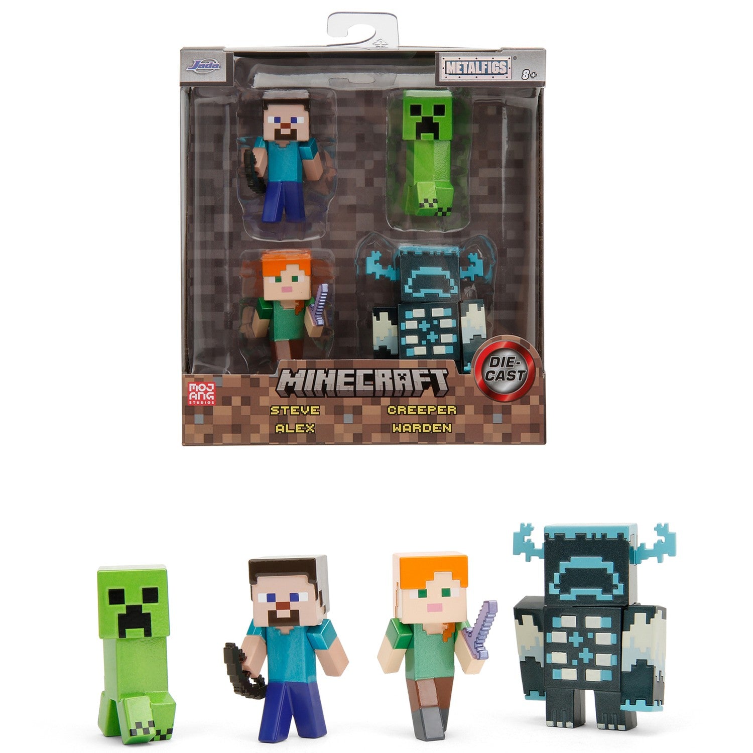 Minecraft 4-Pack Nano Figures
