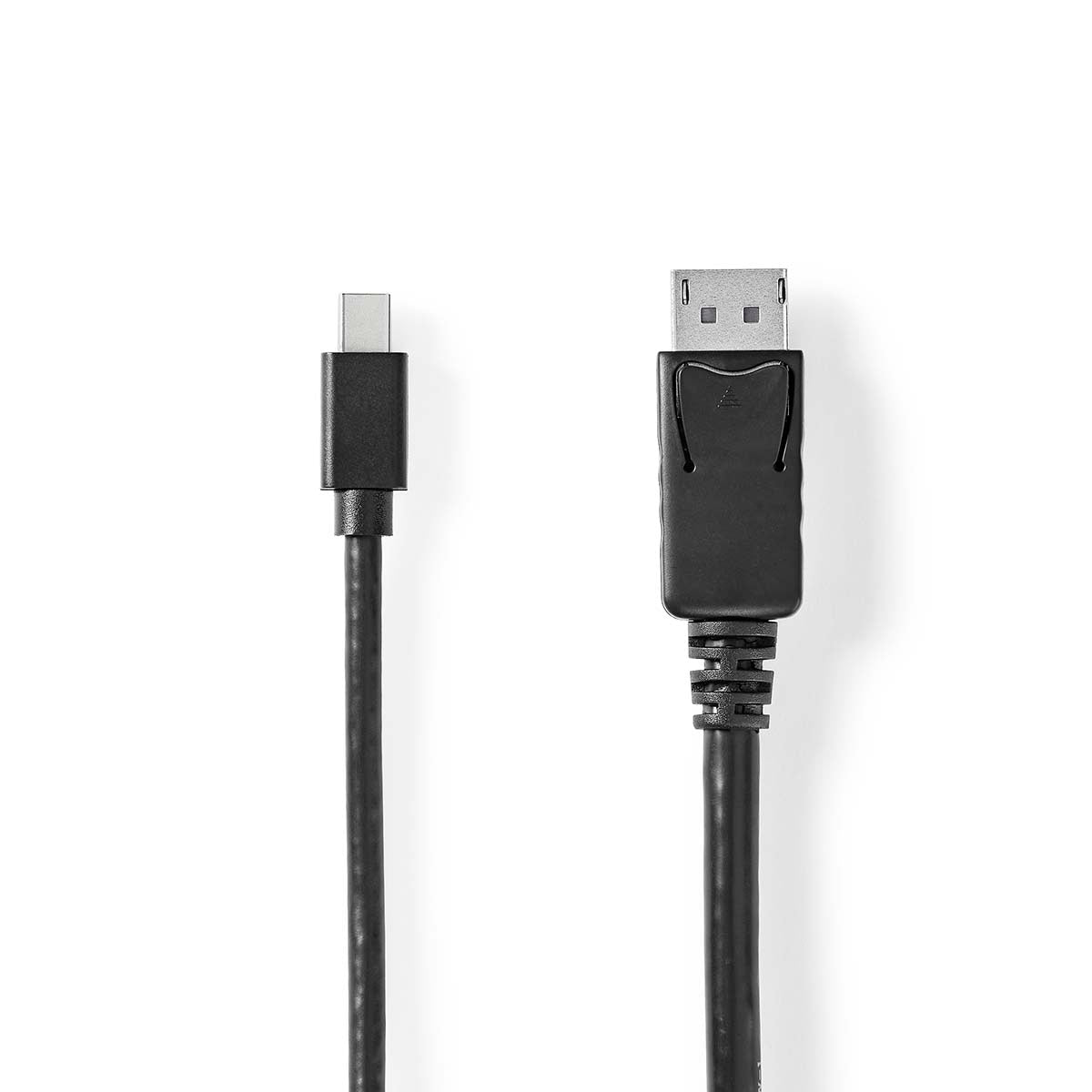 Mini Displayport Cable | DisplayPort 1.4 | Mini DisplayPort Male | DisplayPort Male | 48 Gbps | Nickel Plated | 2.00 m | Round | PVC | Black | Blisters