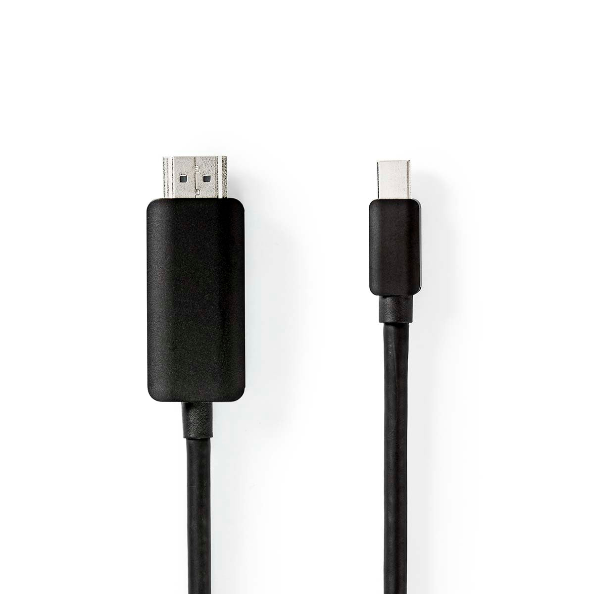 Mini Displayport Cable | DisplayPort 1.4 | Mini DisplayPort Male | HDMI™ Connector | 48 Gbps | Nickel Plated | 2.00 m | Round | PVC | Black | Blisters
