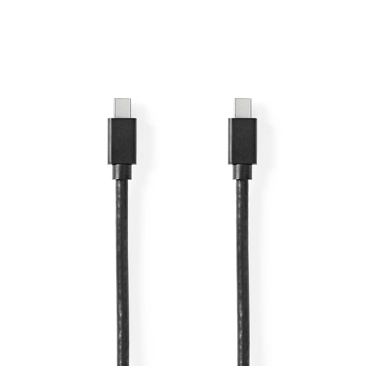 Mini Displayport Cable | DisplayPort 1.4 | Mini DisplayPort Male | Mini DisplayPort Male | 48 Gbps | Nickel Plated | 2.00 m | Round | PVC | Black | Blisters