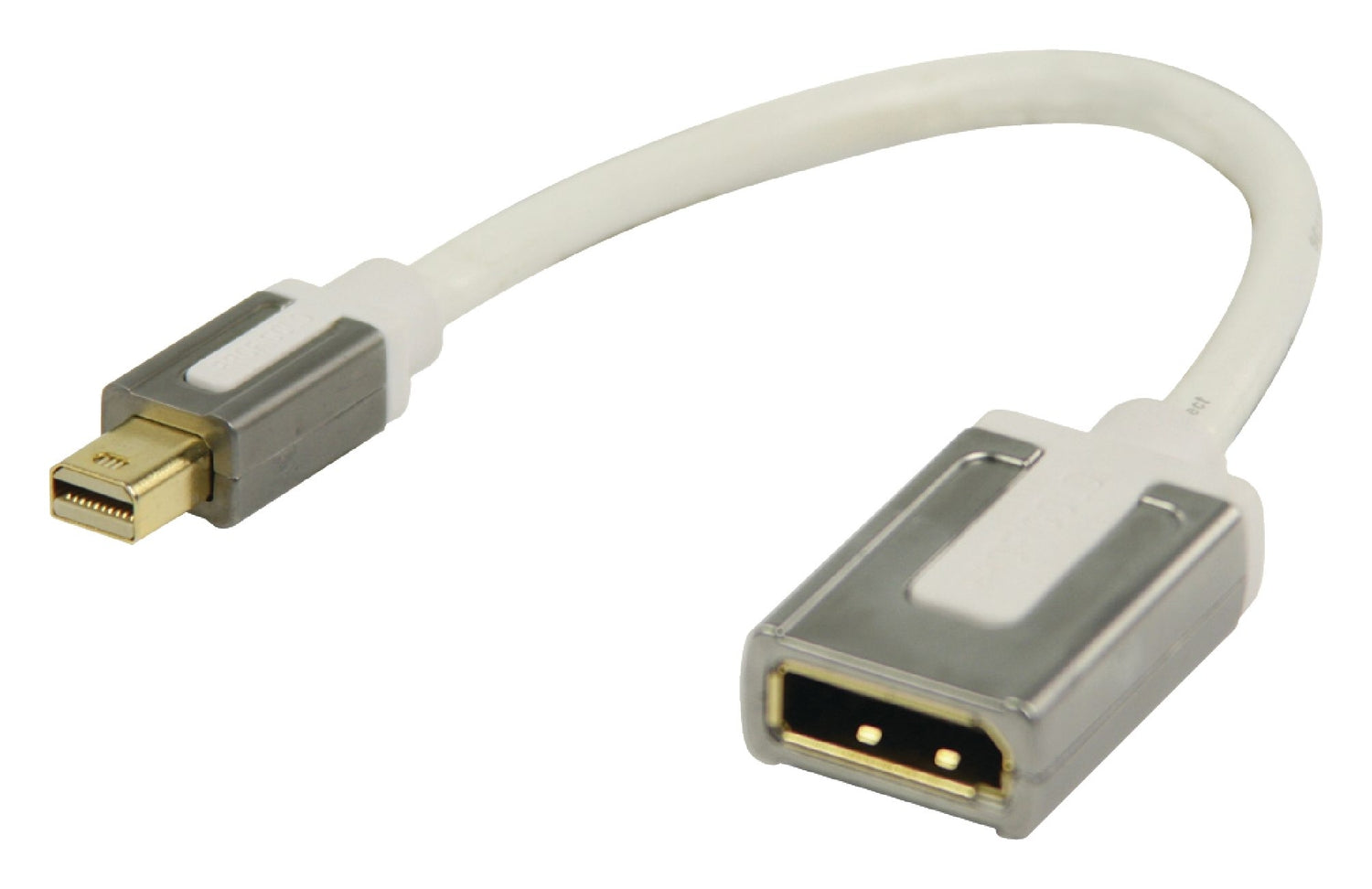 Mini Displayport Cable Mini DisplayPort Male - DisplayPort Female 0.20 m White