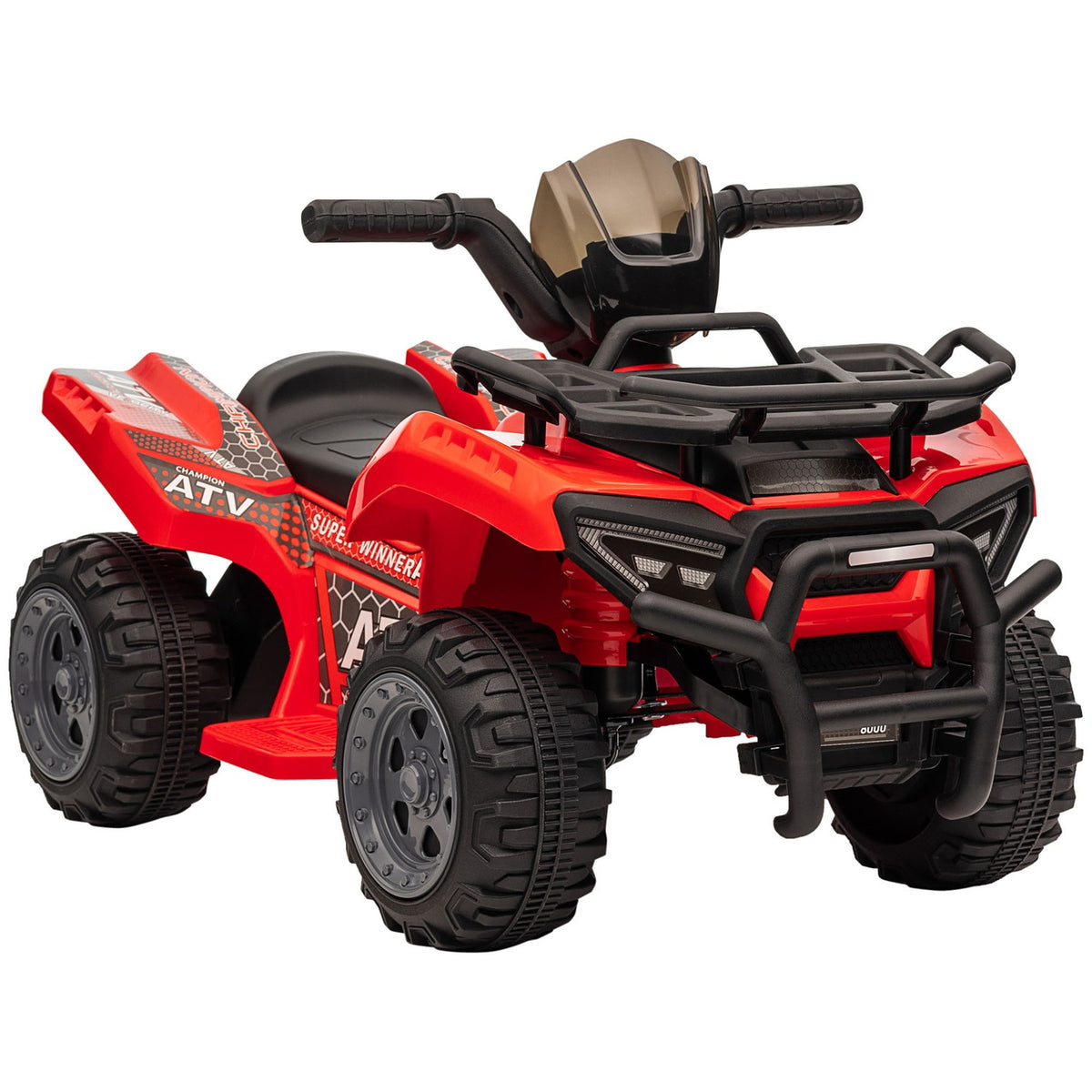 Mini Electric Quad For Children 18-36 Months, Stroller With Front Light, Children'S Motorcycle Electric Quad, Pink