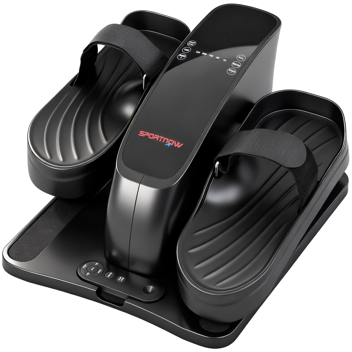Mini Elliptical Trainer, 12 Speeds, LED Display, Remote Control