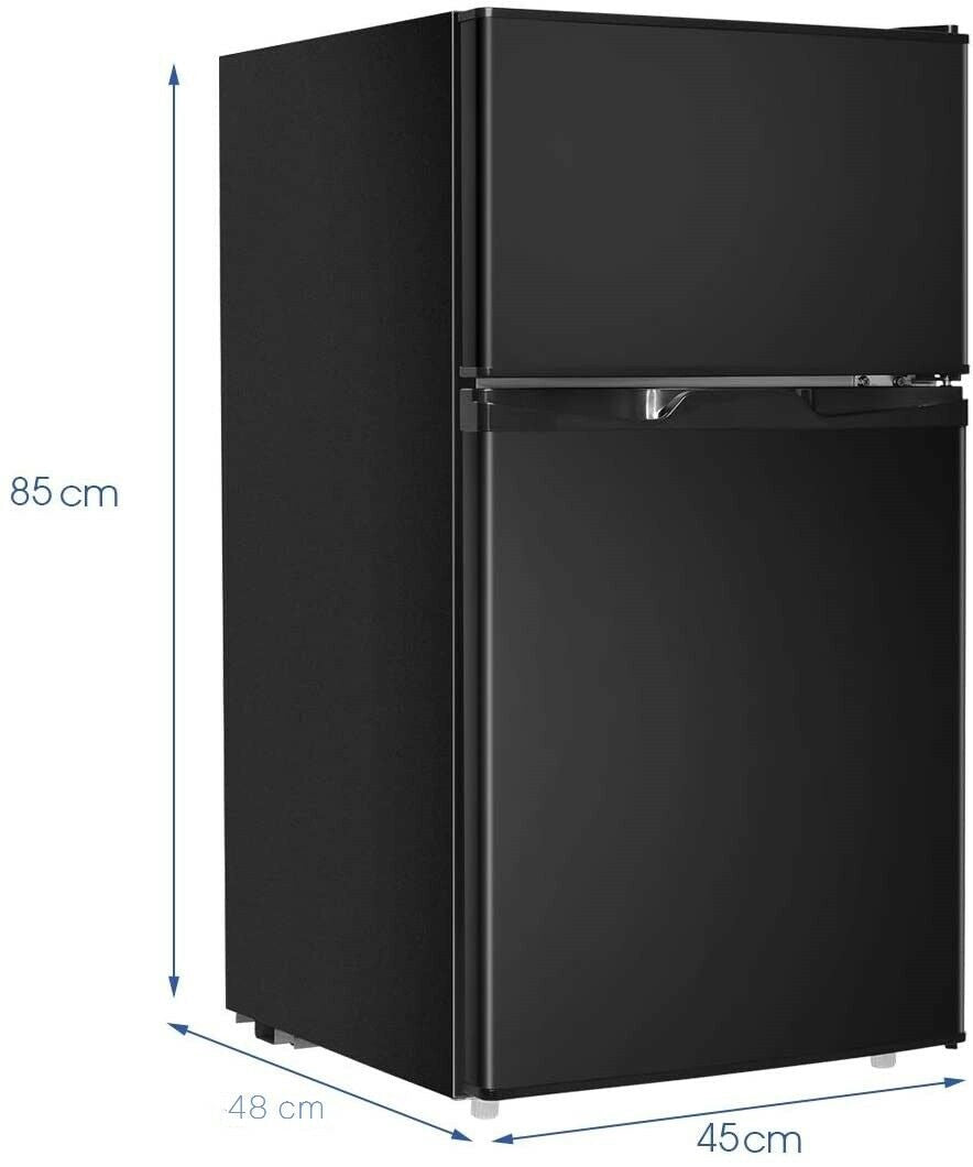 Mini Fridge Freezer 85L, Energy Class A, 40 dB