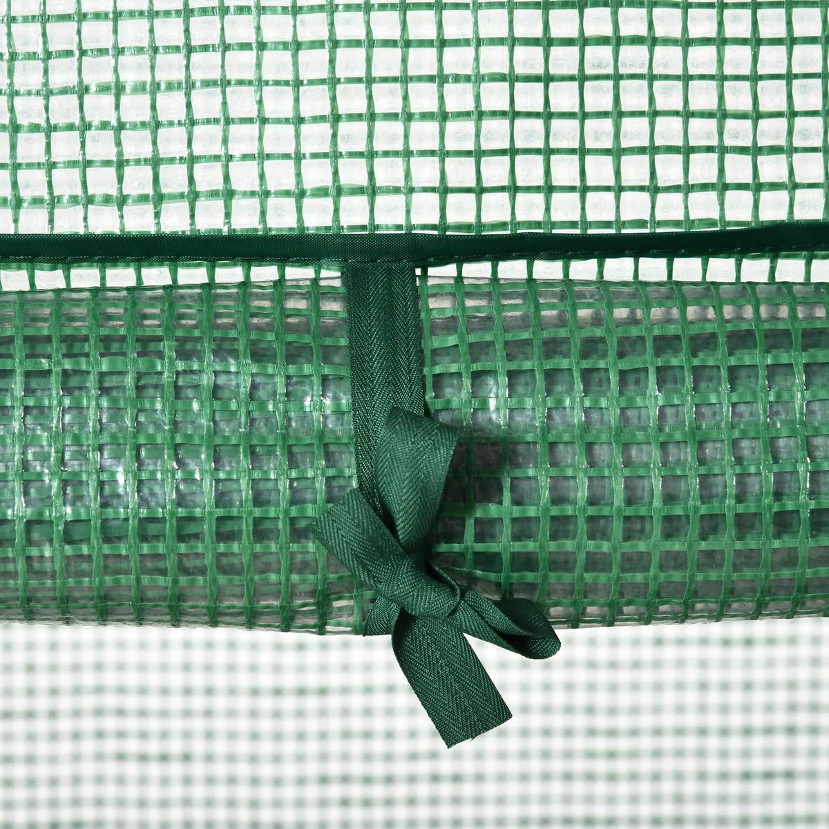 Mini Greenhouse Propagation Greenhouse With Foil Cover And 3 Shelves Shelves Rolling Door Vegetable Bed Green 69 X 49 X 125 Cm