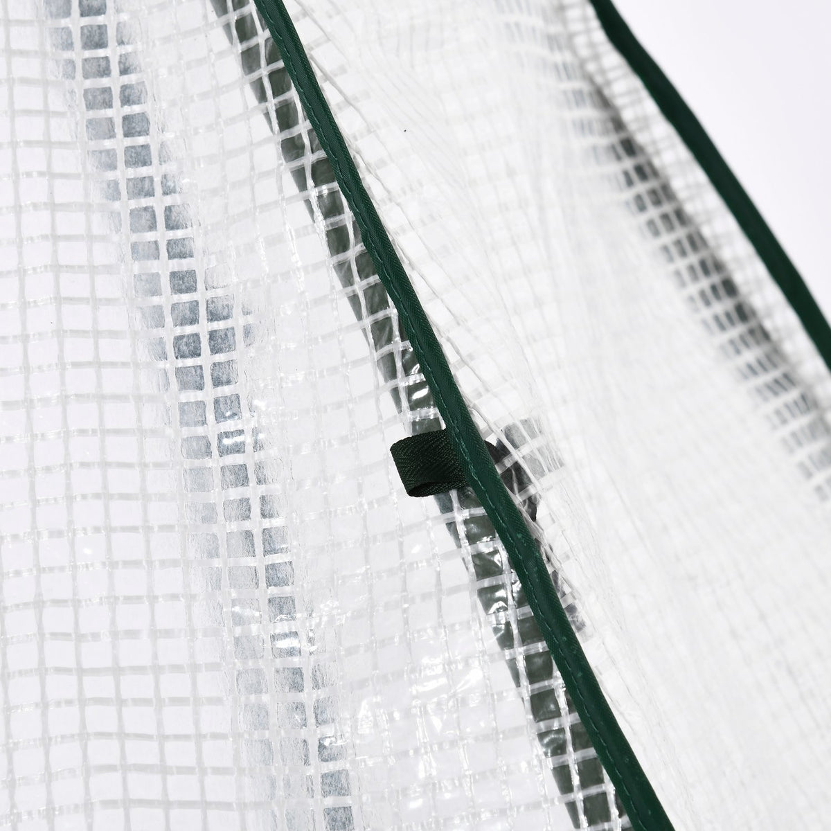 Mini Greenhouse Winter Tent With Rolling Door, For Garden/Balcony, Winter Protection, White, 160X140X180Cm