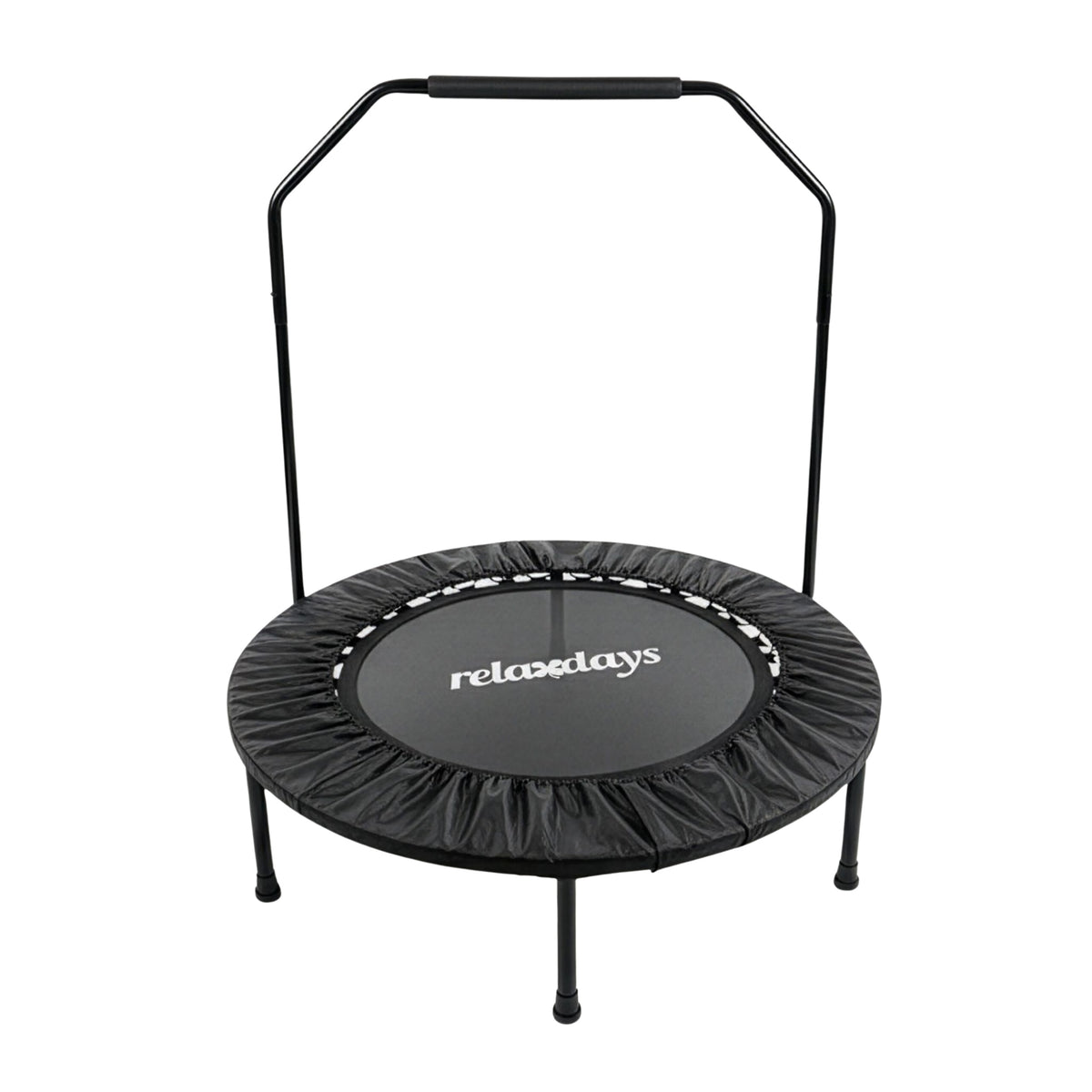 Mini Trampoline with Safety Bar, 102 cm Diameter
