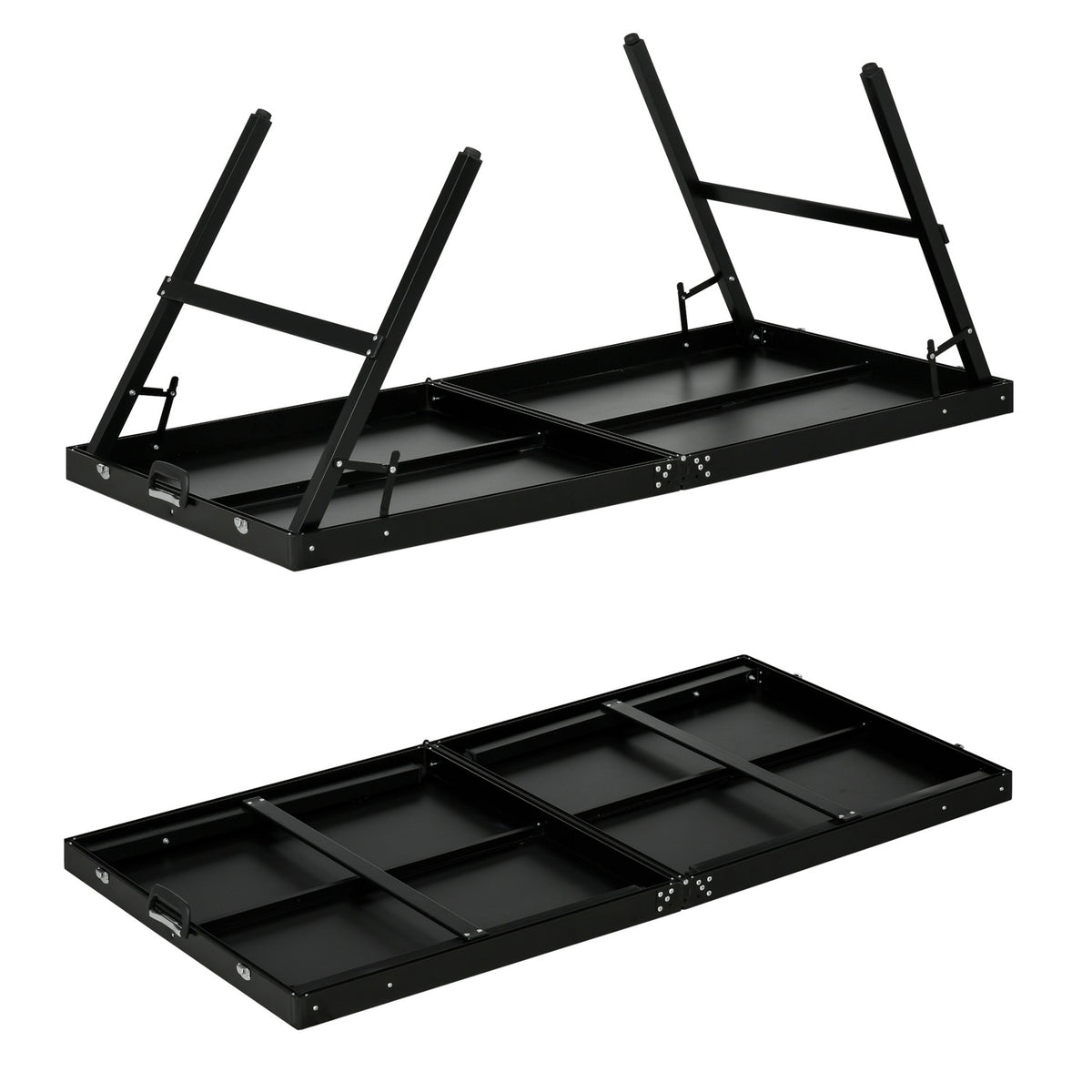 Mini table tennis table folding tennis table leisure table with table tennis net handle table tennis set indoor game for home aluminum black