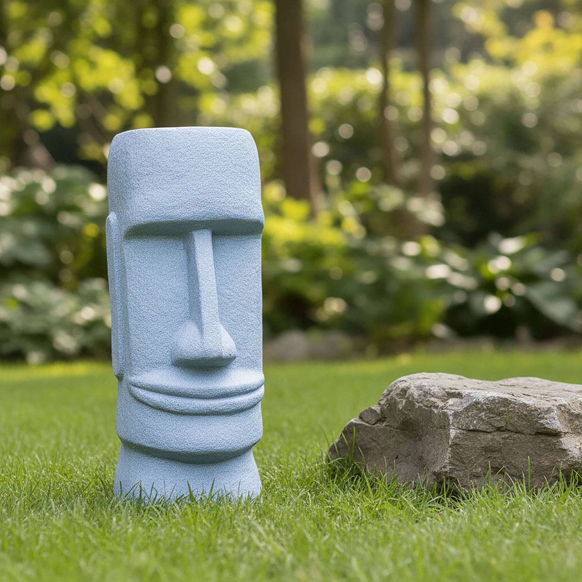 Moai Garden Statue XXL – Durable Resin, Weatherproof