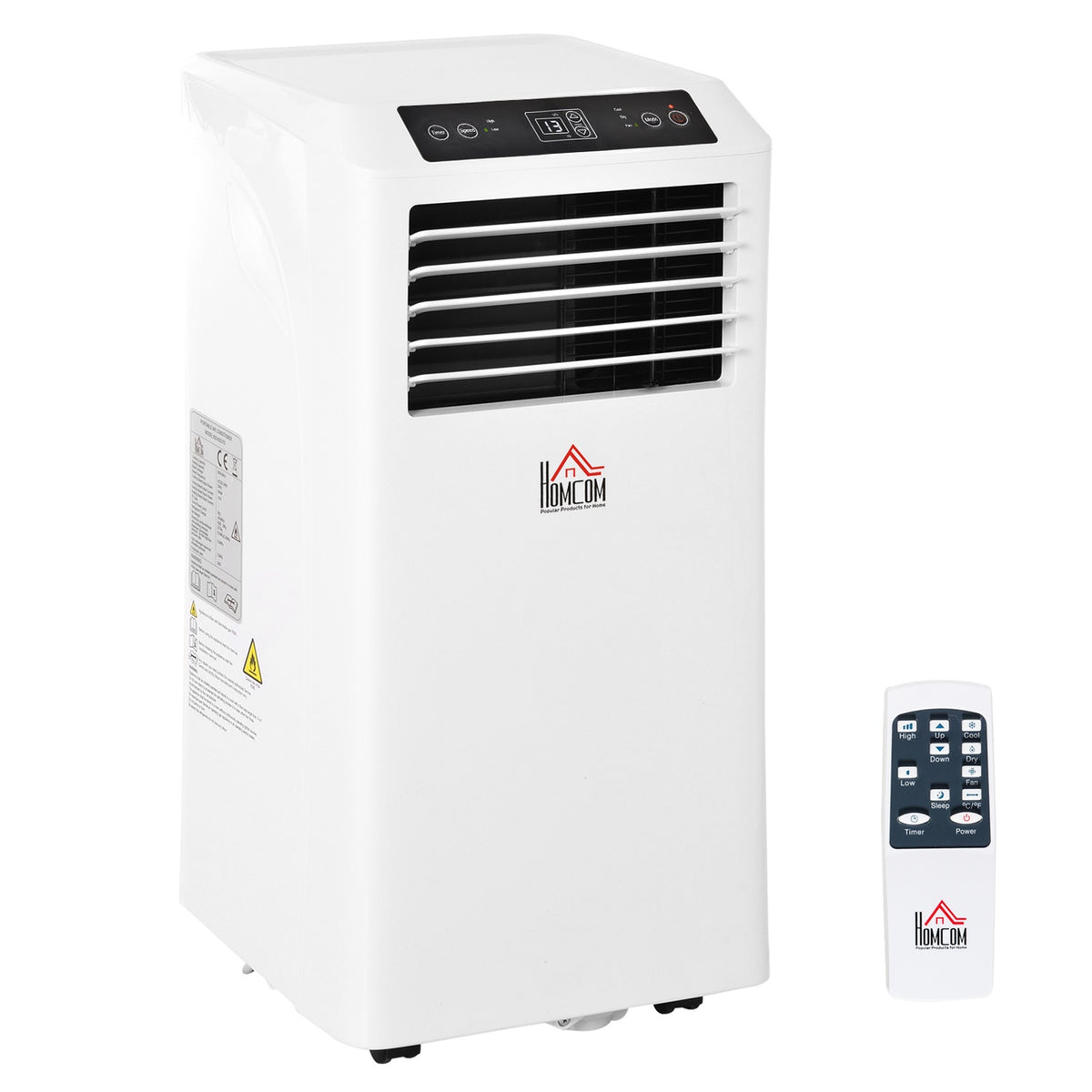 Mobile Air Conditioner 2.6 Kw 3-In-1 Air Conditioner Cooling Dehumidification And Ventilation 12-18㎡ 24H Timer With Remote Control 2 Speed Levels