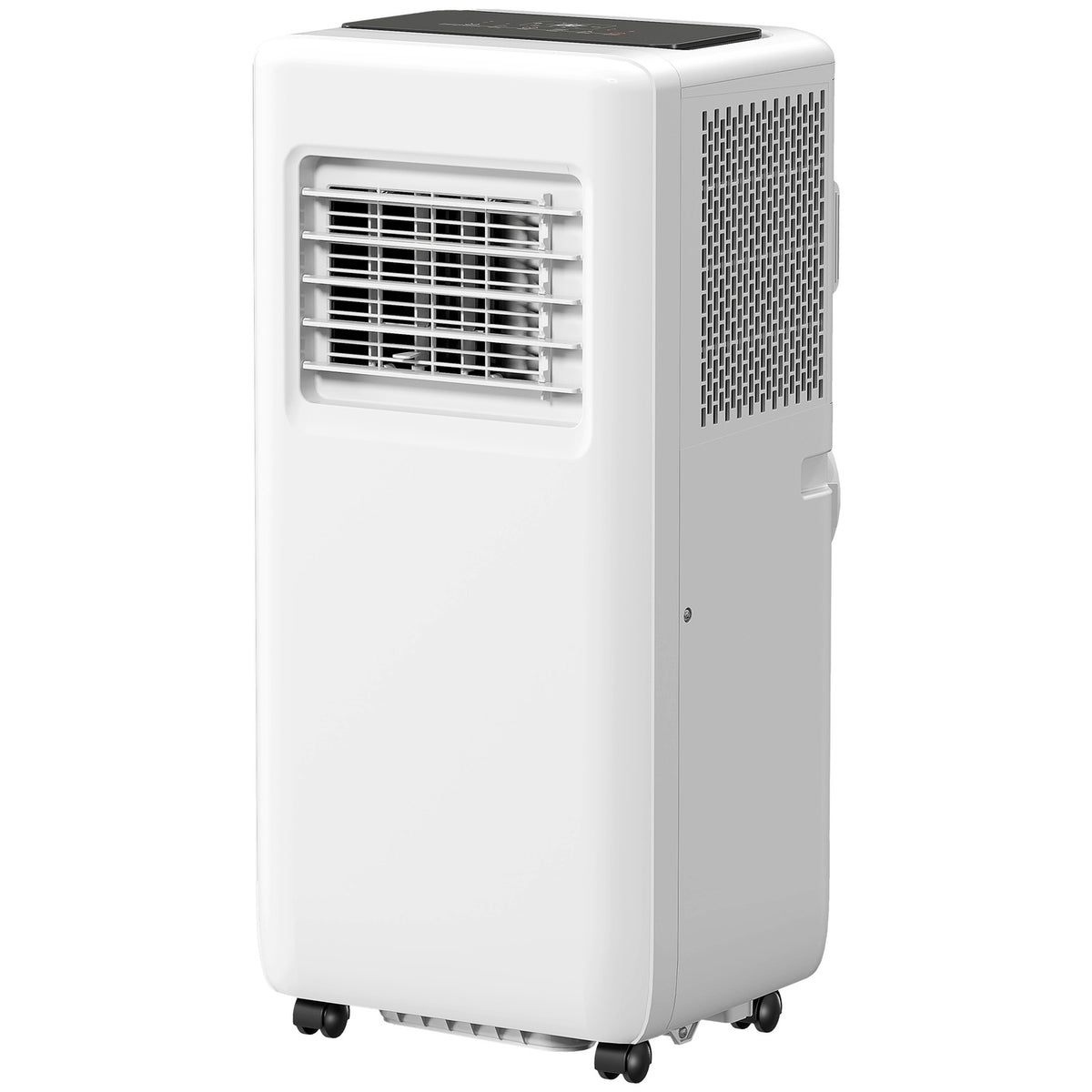 Mobile Air Conditioner 3-in-1 Air Conditioner with Cooling, Dehumidifier, Fan, Exhaust Hose, 9000BTU Automatic Air Cooler with Remote Control, Timer, Child Lock, White |