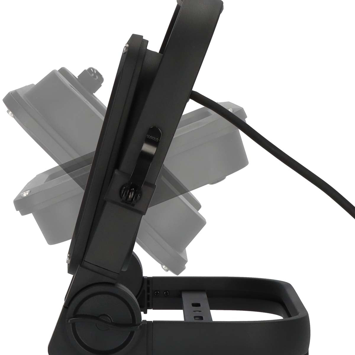 Mobile LED construction lamp JARO 14060 M / LED work lamp 100W for outside (LED floodlight with 5m cable, LED emergency lighting with 11500lm made of high-quality aluminum, dimmable, IP65)