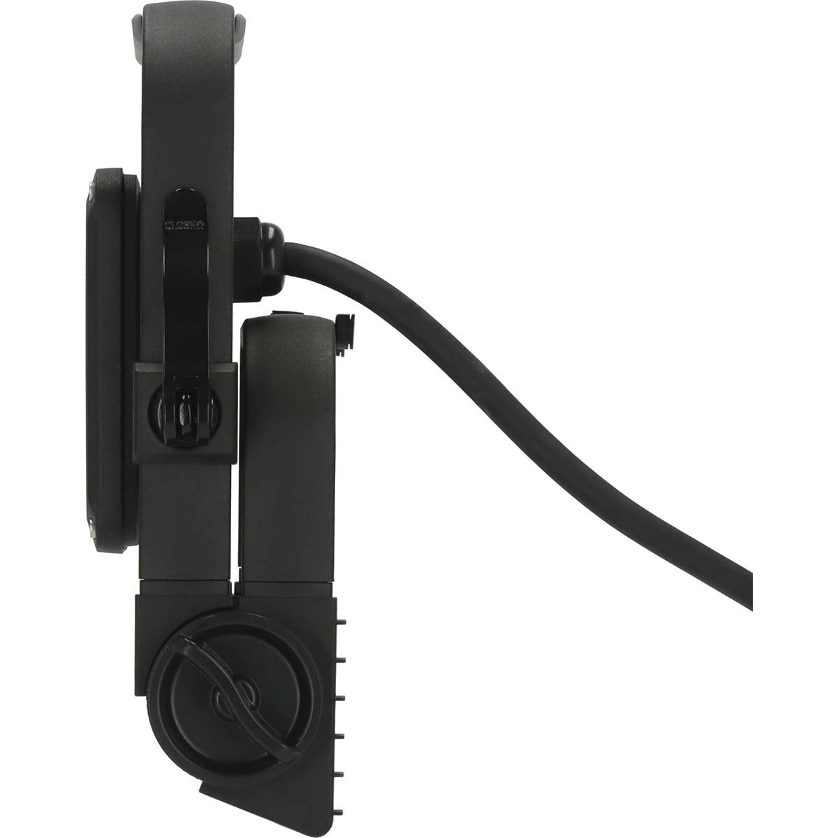 Mobile LED construction lamp JARO 3060 M / LED emergency lighting for outdoors 20W (work lamp with 2m cable and quick connection, LED spotlight IP65, 2300lm)