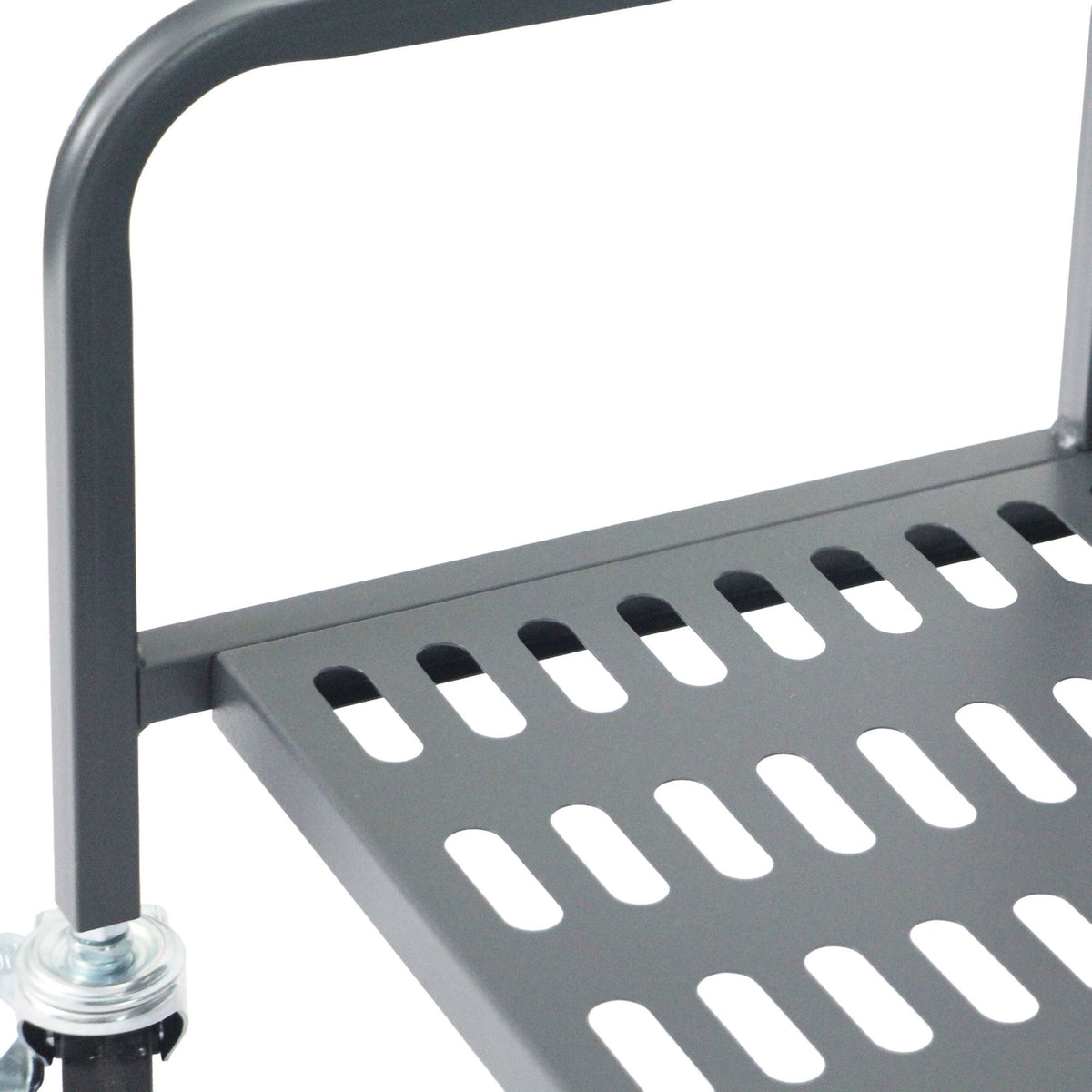 Mobile Steel Garden Tool Rack with Castors