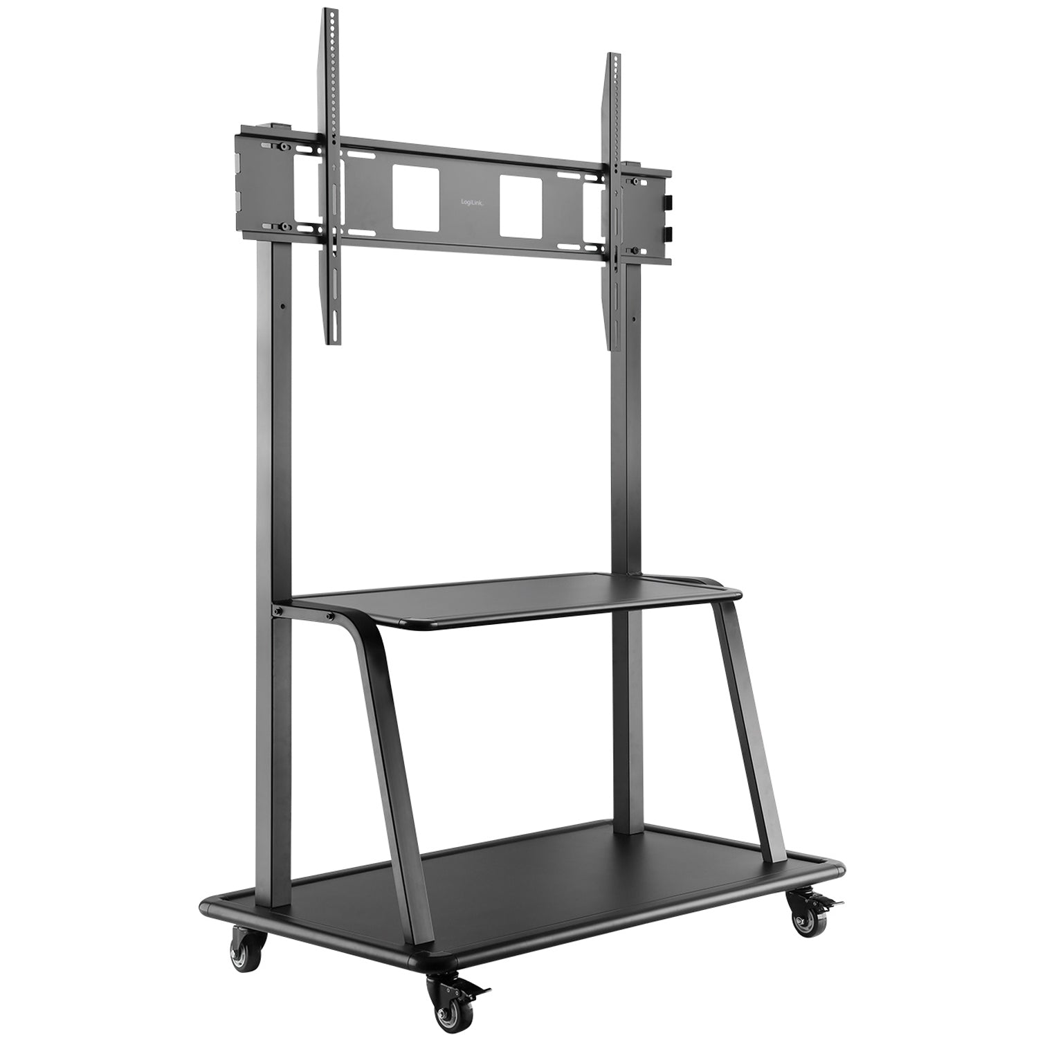 Mobile TV Stand with Wheels, 60-105"", 150kg Capacity