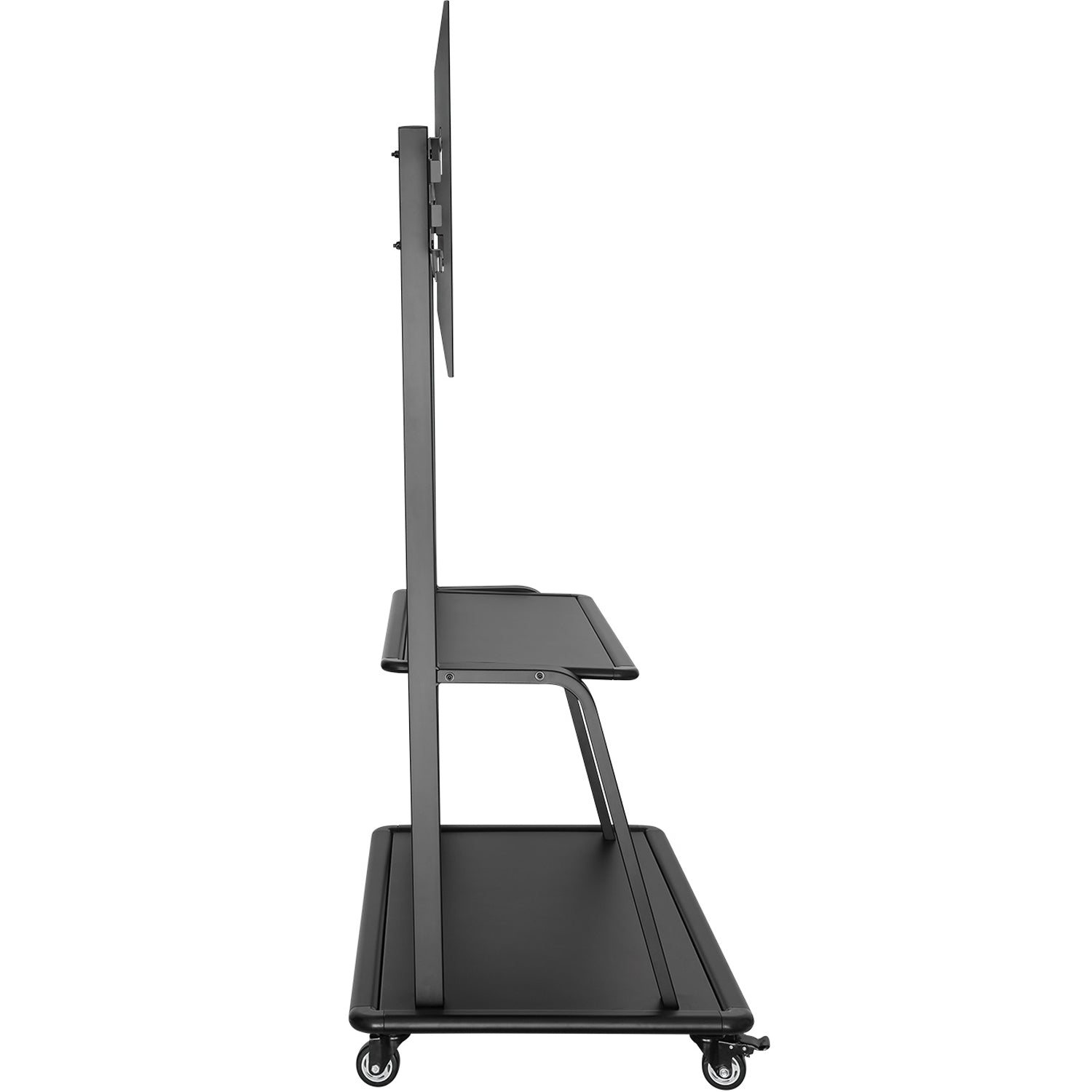 Mobile TV Stand with Wheels, 60-105"", 150kg Capacity