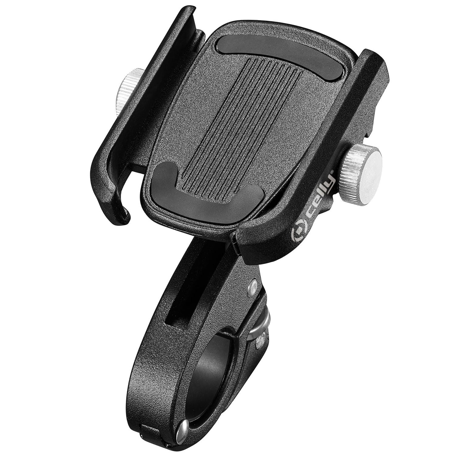 Mobile phone holder made of metal for bicycle