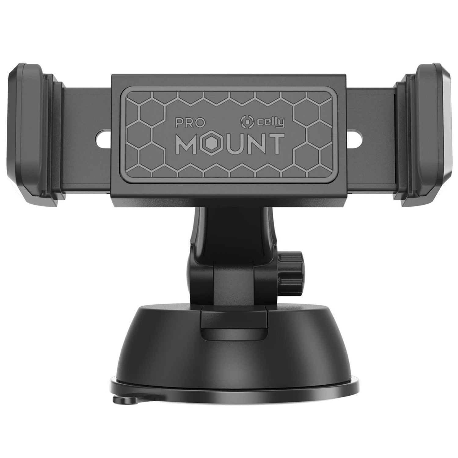 Mobile phone holder with suction plug