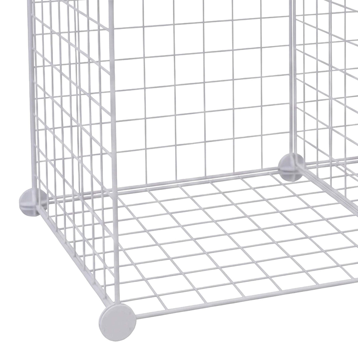 Modular Wire Cube Shelving, Metal, Click-Fit Storage