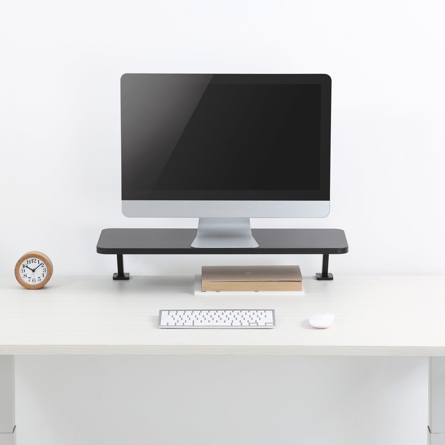 Monitor shelf 650x260mm Black