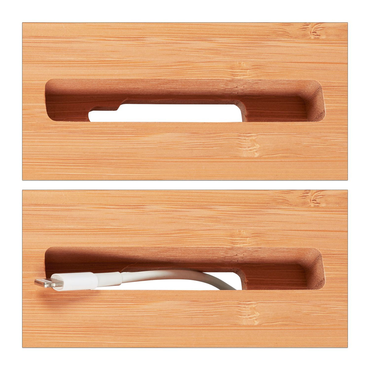 Monitor stand with table divider