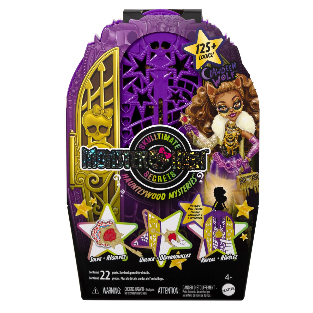Monster High Clawdeen Wolf Doll with Fashion Accessories