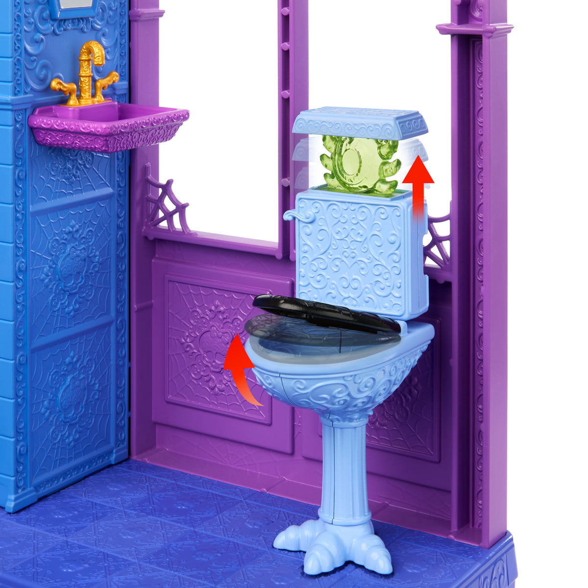 Monster High Doll Hotel with 5 Play Areas and Furniture