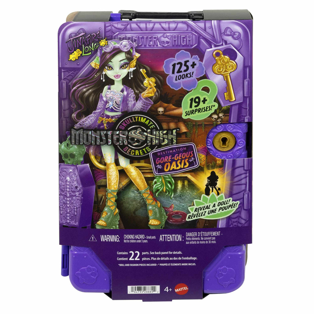 Monster High Doll Set with Outfits & Accessories