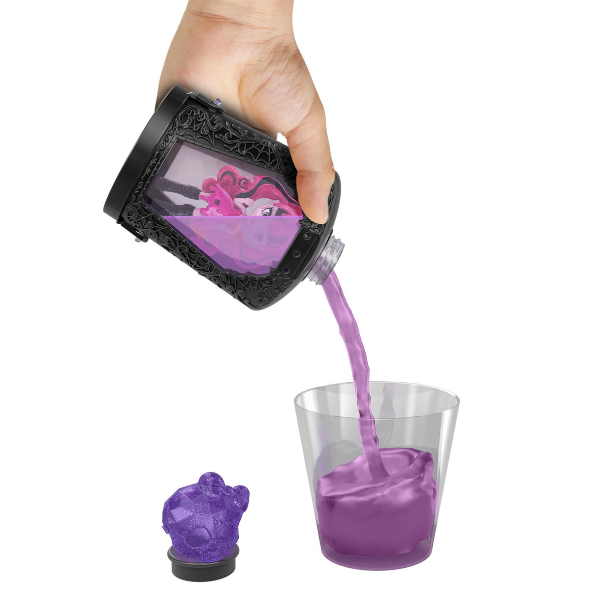 Monster High Potion Bottle with Mini Doll and Charms