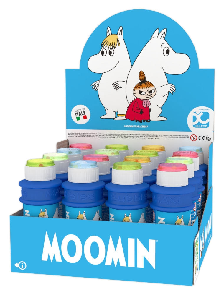 Moomin Bubble Liquid, 175ml, Fun Summer Activity
