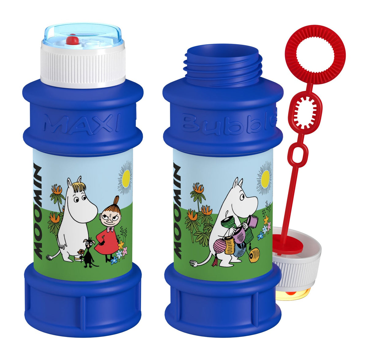 Moomin Bubble Liquid, 175ml, Fun Summer Activity