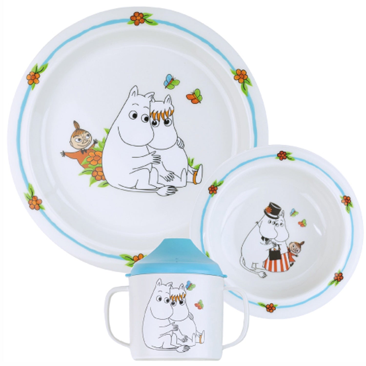Moomin, Children's tableware, 3-part