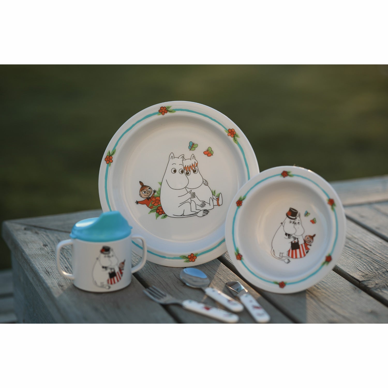 Moomin, Children's tableware, 3-part