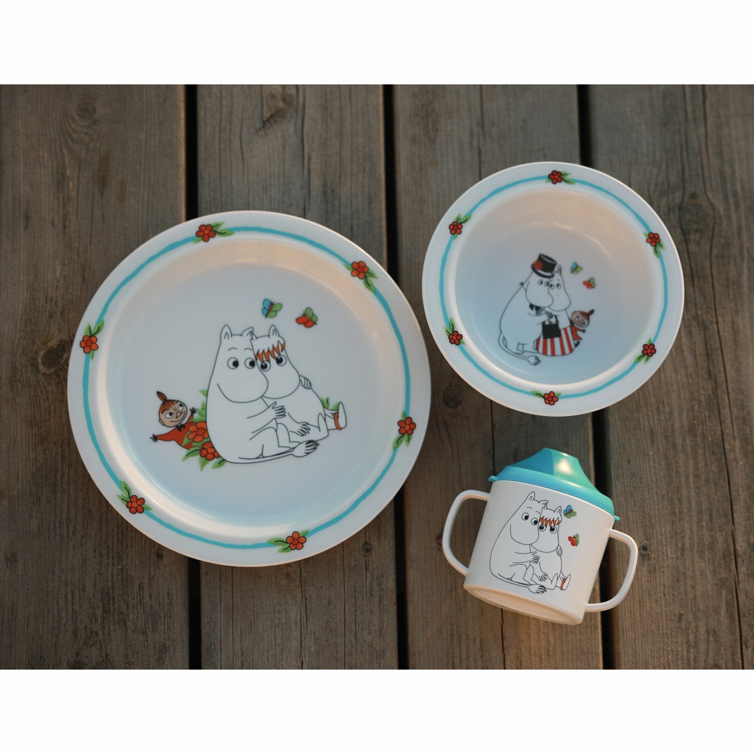 Moomin, Children's tableware, 3-part