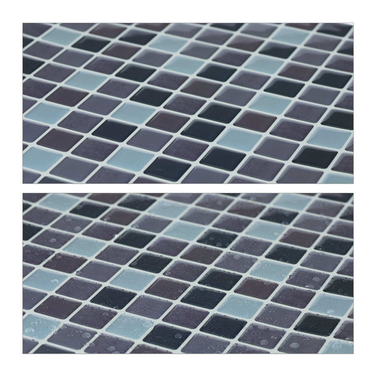 Mosaic tiles - stickers - set of 10