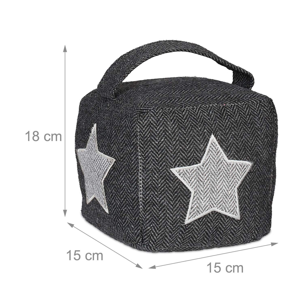 Motif of door stop star