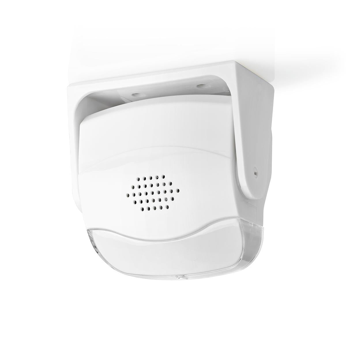 Motion detector Alarm | Battery powered | 3x AAA/LR03 | 80dB| Detector range: 1.10 m | Detector angle: 10 ° | Ceiling / Wall | White