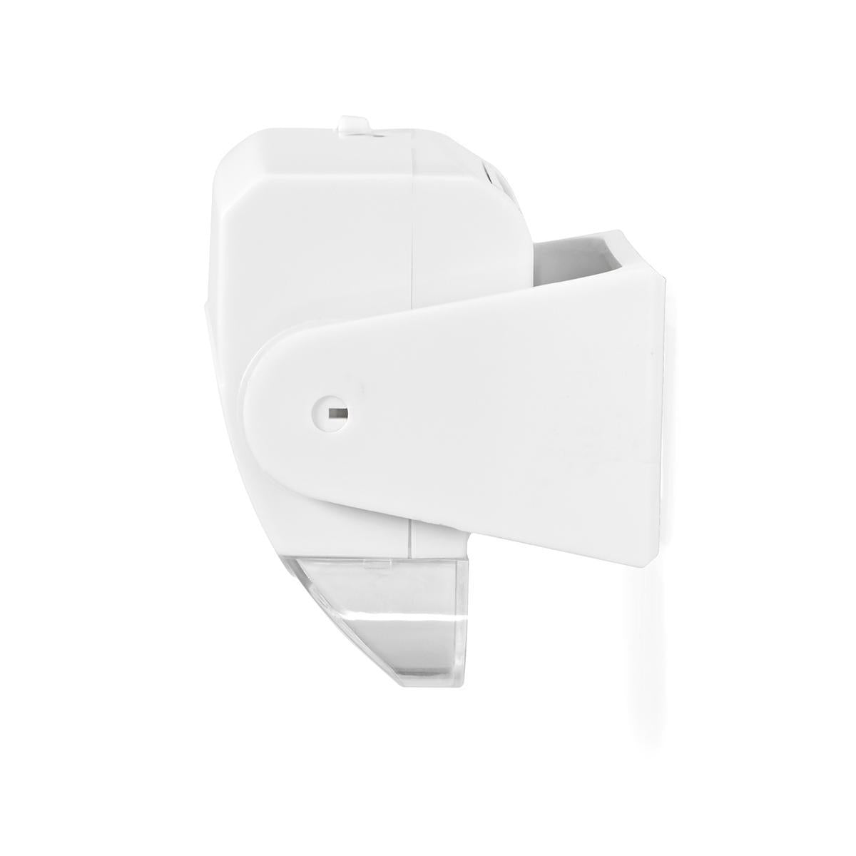 Motion detector Alarm | Battery powered | 3x AAA/LR03 | 80dB| Detector range: 1.10 m | Detector angle: 10 ° | Ceiling / Wall | White