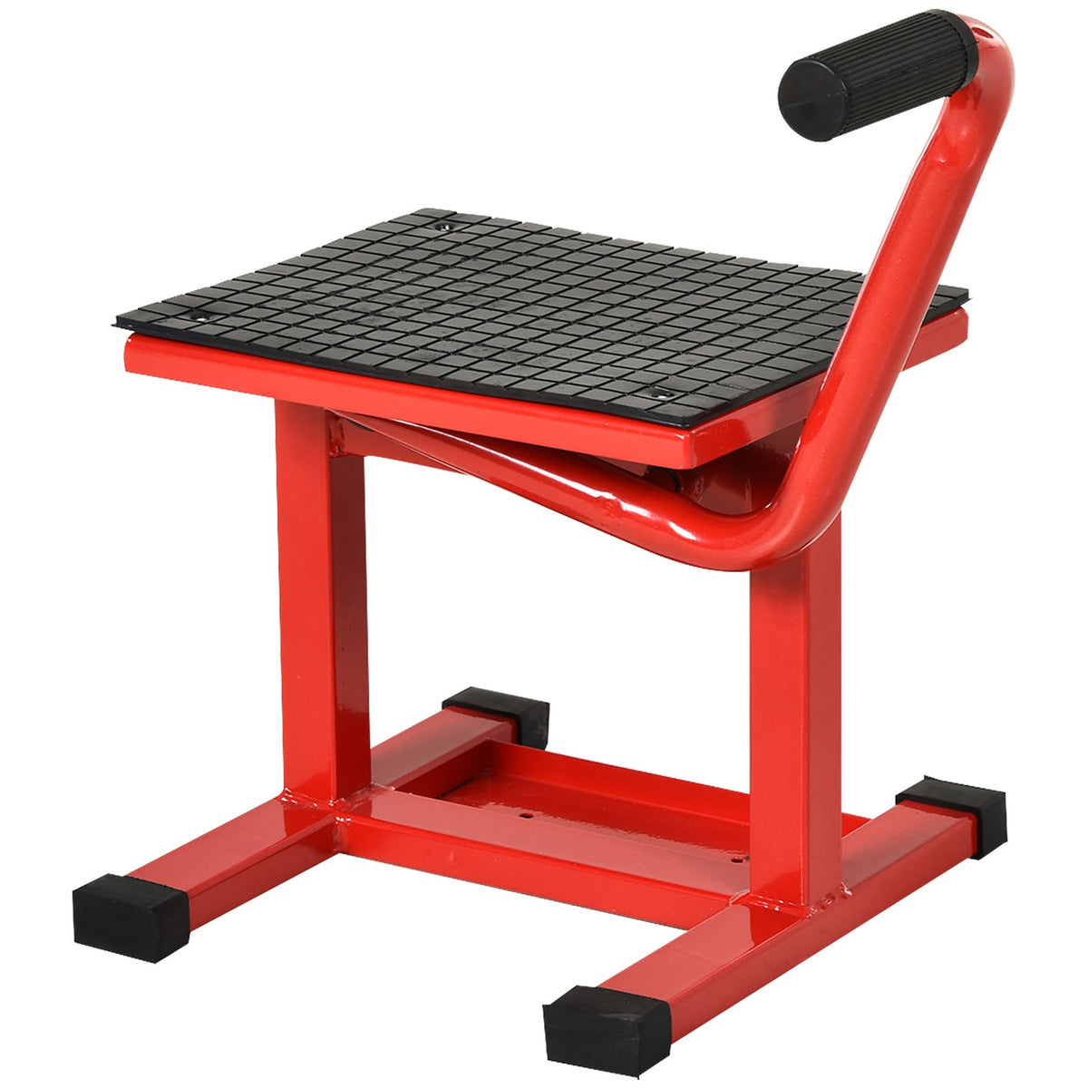 Motorcycle Lift Stand, Steel, Adjustable 39-46 cm, 150 kg Capacity