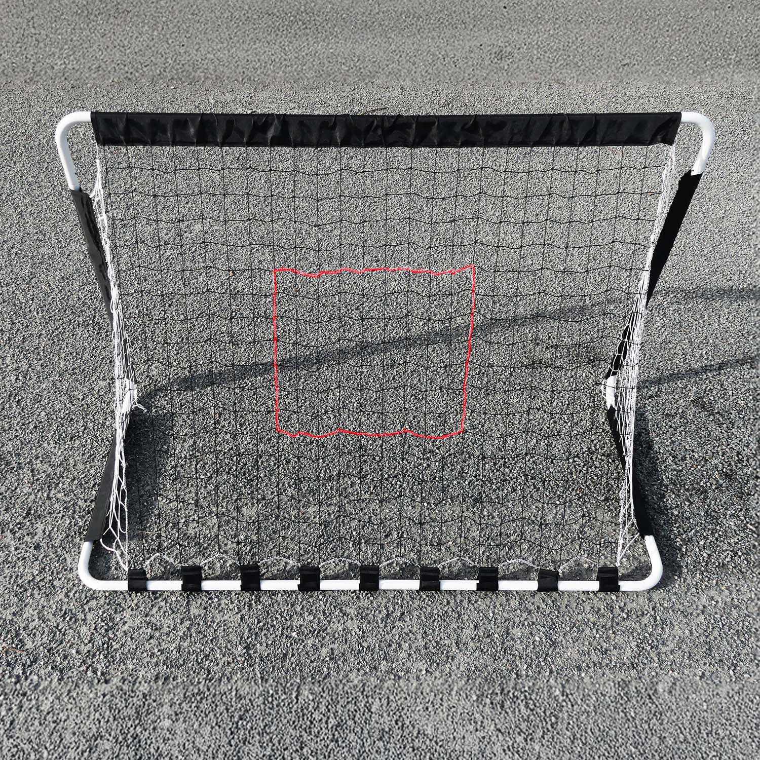 Multi-Sport Goal 125x75 cm, Indoor/Outdoor Rebounder