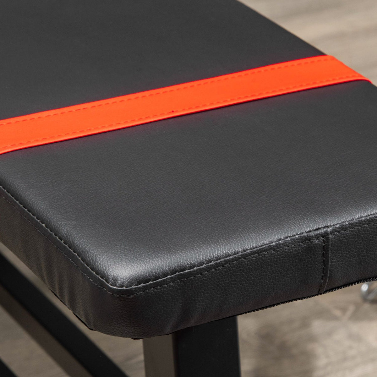 Multifunctional Weight Bench, Multi-Gym, Weight Up To 150 Kg, Training Bench, Metal, Faux Leather, Black, 118 X 36 X 44 Cm