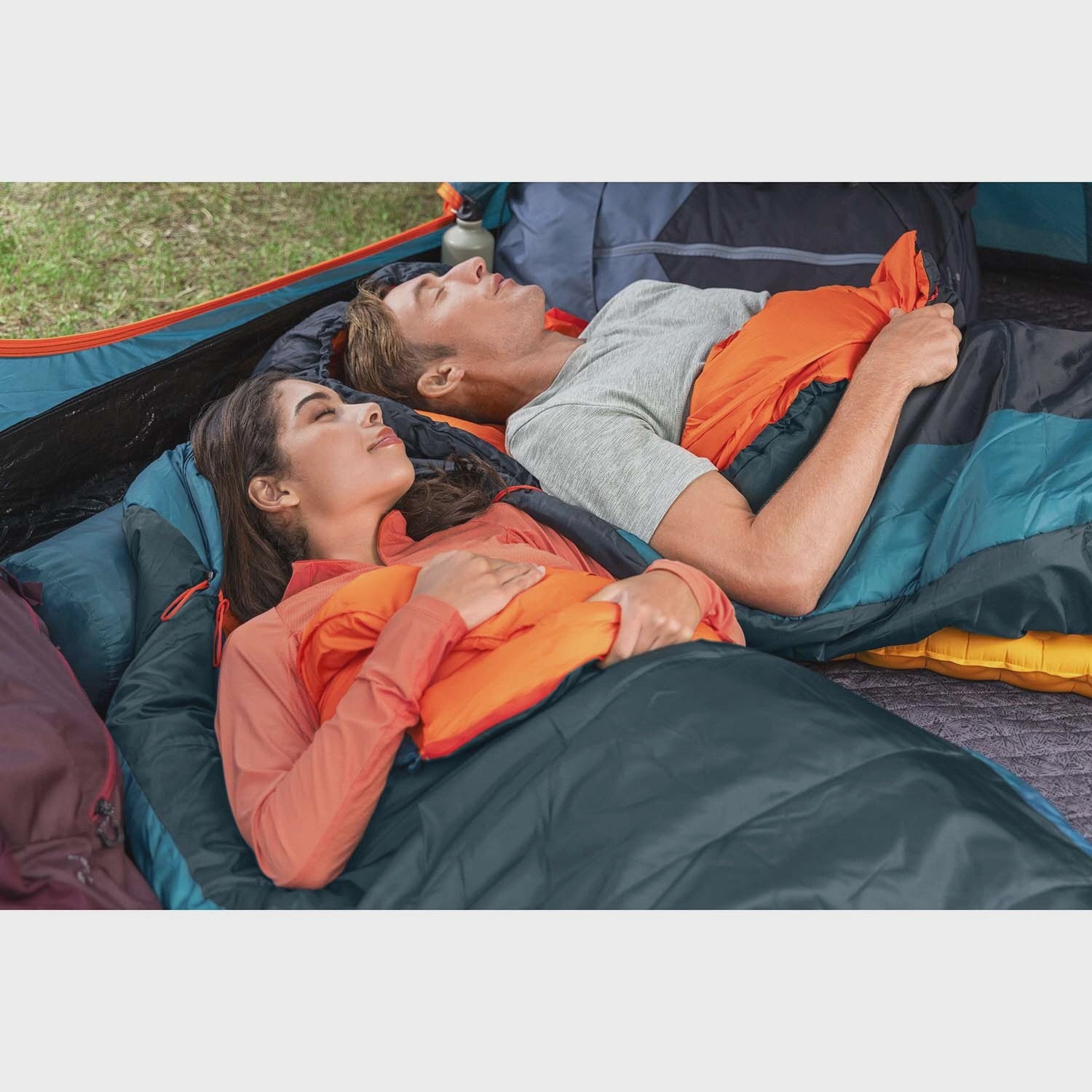 Mummy Sleeping Bag, Recycled Polyester, 2.3m x 80cm