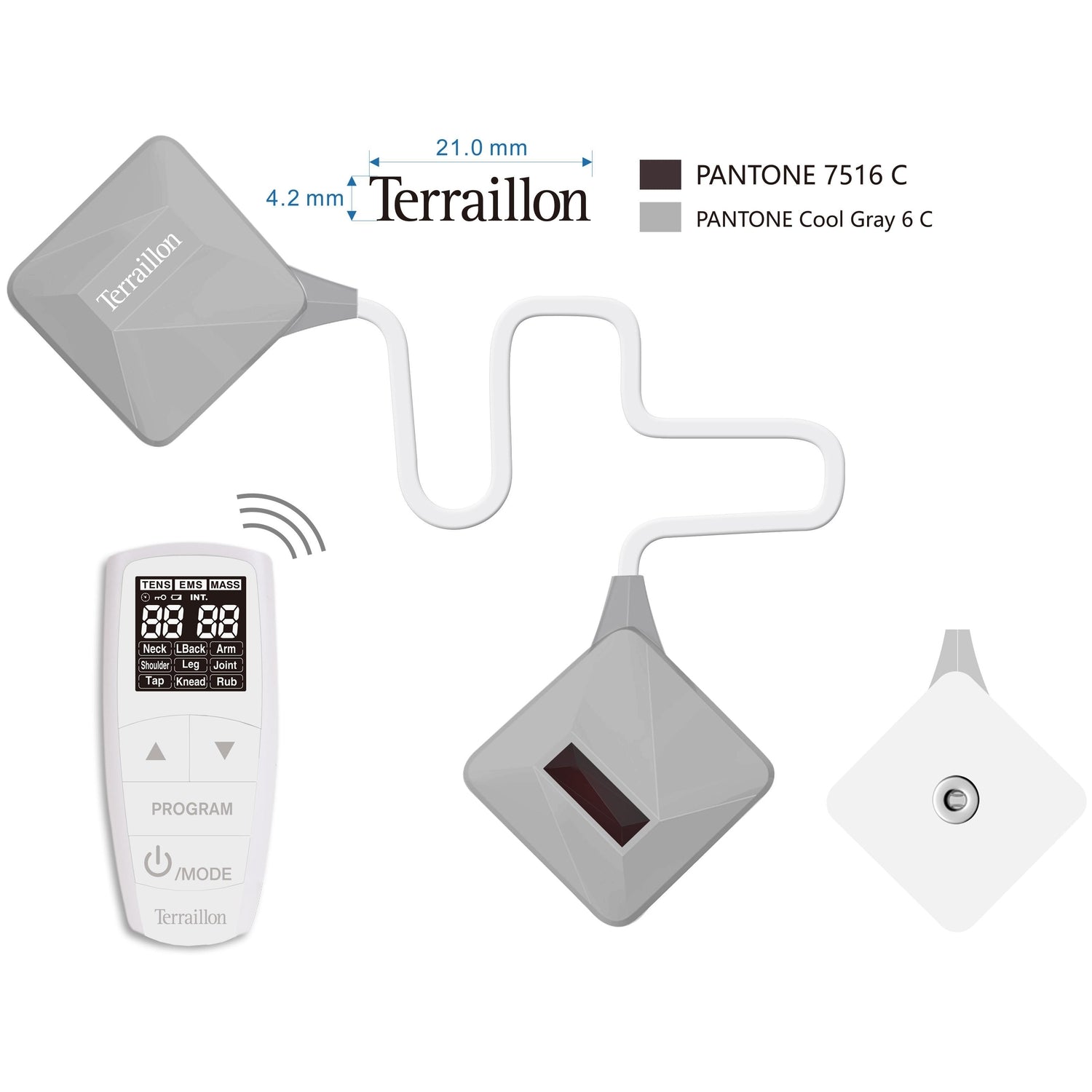 Muscle stimulation Trio Care + Wireless